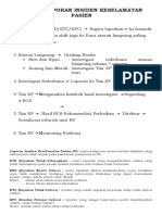 PEMAPARAN Pelaporan Keselamatan Pasien (Patient Safety)