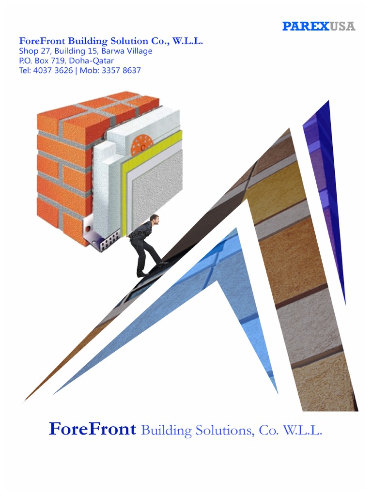 Forefront Parex Usa Eifs Building Insulation Economic Sectors