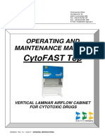 Faster Cytotoxic-Cabinets CytoFast-Top Manual