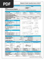Material Feeder Questionnaire v6 2017