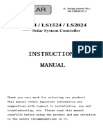 Solarni Kontroler LS1024 Manual PDF