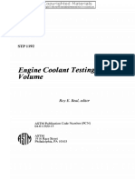 Beal Roy E.eds. Engine Coolant Testing Volum PDF