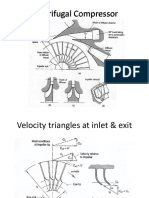 Centrifugal Compressor Work, Pressure Rise, and Characteristics