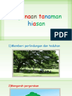 Kegunaan Tanaman Hiasan