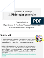 1 Fisiologia Generale