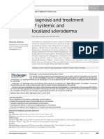 Diagnosis Treatment of Systemic and Localized Scleroderma