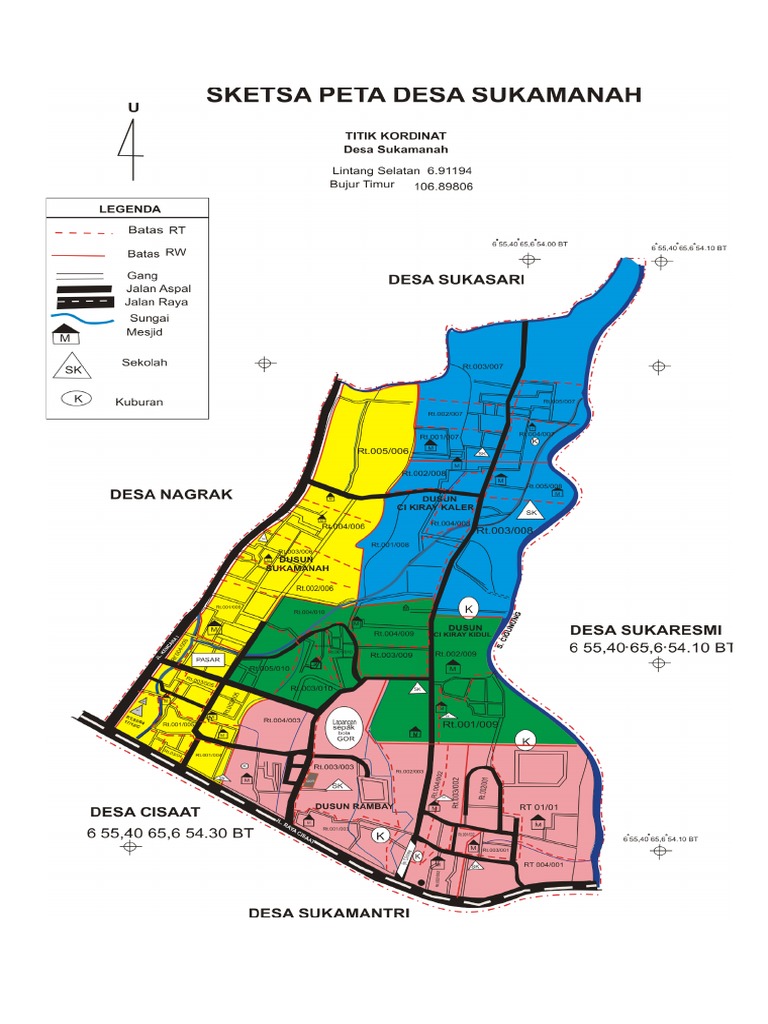 Peta Sukamanah | PDF