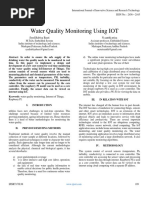 Download Water Quality Monetring Using Iot 1 by International Journal of Innovative Science and Research Technology  SN354669279 doc pdf