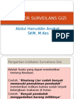 Indikator Surveilans Gizi