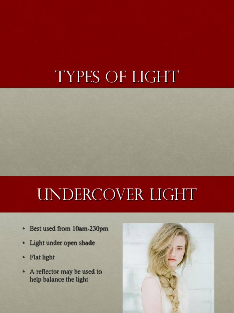 Lecture 5 Types of Light PPT Filename UTF8''Lecture 5
