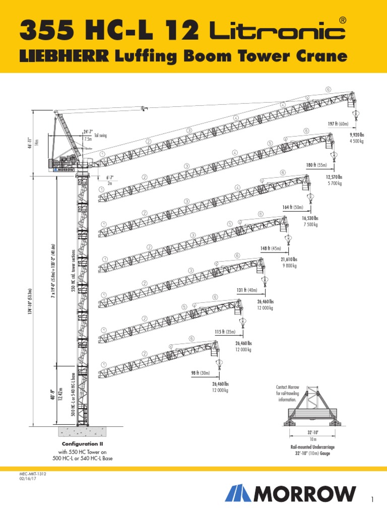 355 HC-L 12 Litronic | PDF | Crane (Machine) | Industries