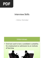 Interview Skill Vishnu