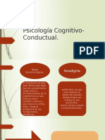 Psicología Cognitivo-Conductual
