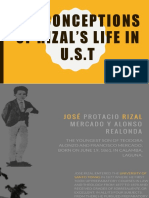 Misconceptions of Rizal's Life in U