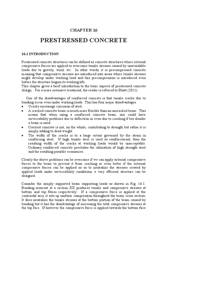 Prestressed Concrete Design To Eurocodes | PDF