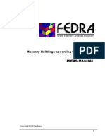FEDRA Users Manual
