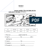 Look at The Pictures Carefully. Fill in The Blanks With The Words Given in The Boxes. (10 Marks)