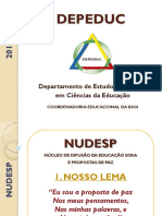 Nudesp Depeduc 2016 Oficial em PDF - Apresentação 05mar16