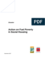 Action on fuel poverty in social housing - 2007