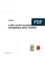 Lutter contre la précarité énergétque dans l'habitat - 2007