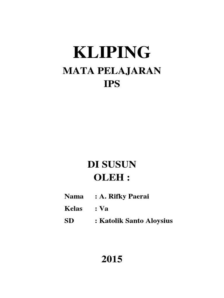 Kliping Kebudayaan Indonesia