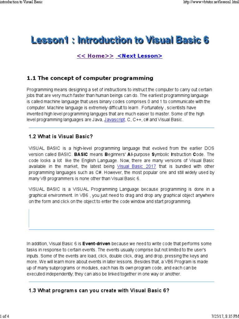 1.1 The Concept of Computer Programming | PDF | Basic | Icon (Computing)