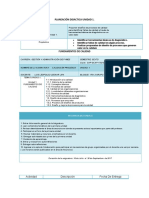 Planeación Didactica Unidad 1
