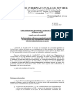 Effets Juridiques de La Séparation de L'archipel Des Chagos de Maurice en 1965