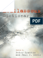 Meillassoux Dictionary