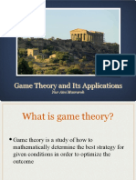 Game Theory and Its Applications