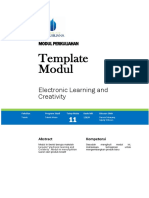 Modul 11, Electronic Learning and Creativity
