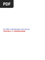 Download Iso 14001 Audit Questions and Answers by simbua72 SN354694791 doc pdf