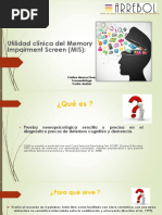 Evaluación Cognitiva RUDAS | PDF | Ocio