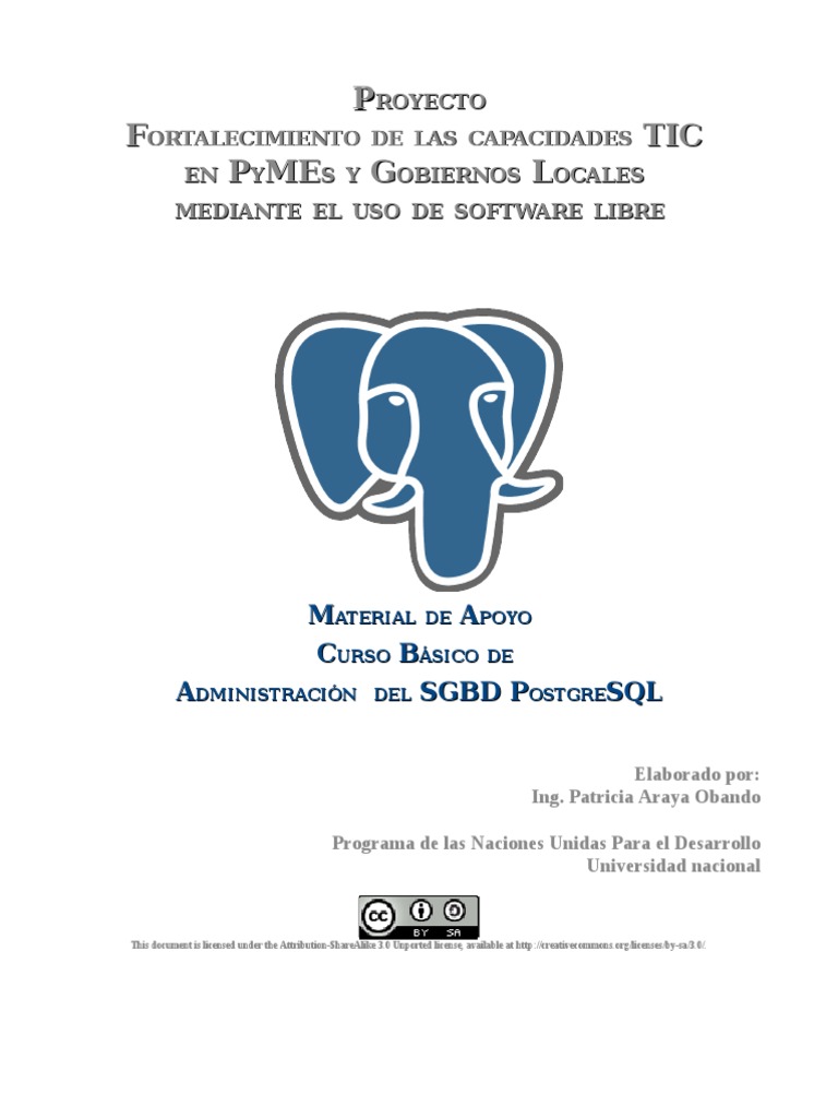 Manual Curso Basico Postgres PDF | PDF | Postgre Sql | SQL