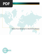 Business Process Management in A Manufacturing Enterprise: An Overview