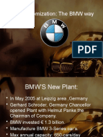 Mass Customization: The BMW Way