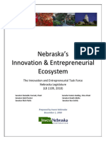 LB 1109 (2010) - Innovation & Entrepreneurship Task Force Report