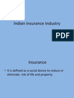 Indian Insurance Industry