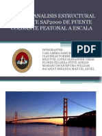 Diseño y Analisis Estructural Mediante Sap2000 de Puente