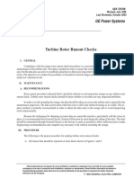 Turbine Rotor Runout Checks (Gek72270)