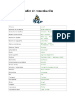 Medios de Comunicacion