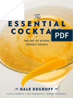 Dale Degroff The Essential Cocktail The Art of Mixing Perfect Drinks PDF