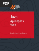 Download Java Aplicaes Web by Escola Superior de Redes SN354713209 doc pdf