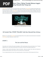 Download 10 Contoh Teks Short Story Telling Pendek Bahasa Inggris Unik Dan Menarik - Kuliahbahasainggriscom by Dard Tong SN354713984 doc pdf