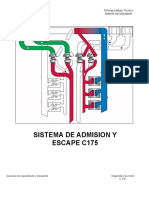 Sistema de Admision MOTOR C175