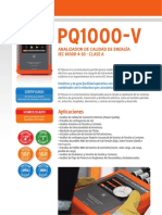 Caracteristicas Tecnicas PQ1000-V