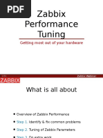 Tune Your Zabbix for Better Performance