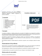 Estadística Inferencial - EcuRed PDF