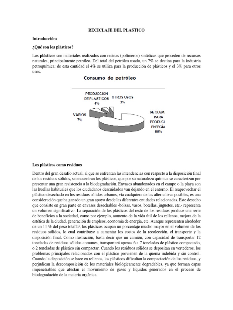 Guía Completa sobre Reciclaje de Plásticos | PDF | El plastico | Reciclaje
