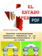 Realidad Nacional El Estado Peruano